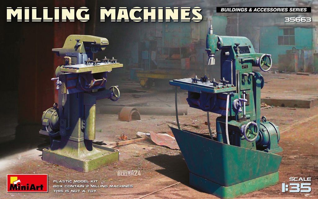 [ MINIART35663 ] Miniart Milling Machines 1/35