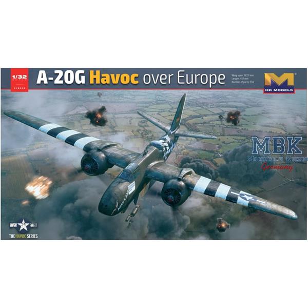 [ HK01E039 ] HK Models A-20G Havoc &quot;Over Europe&quot; 1/32