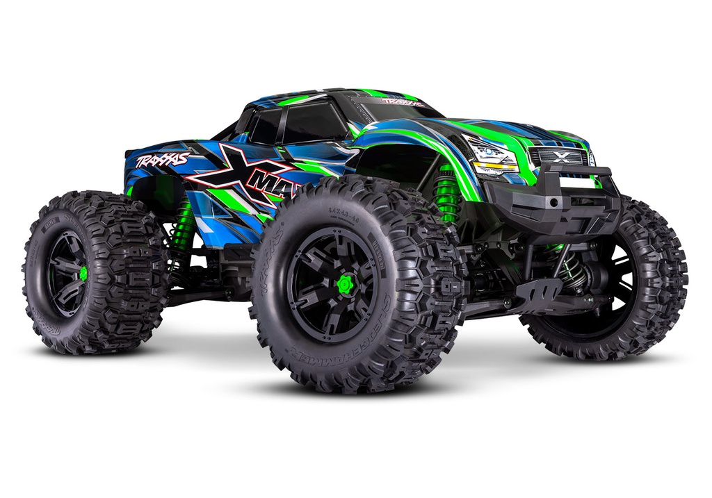 [ TRX-77096-4GRN ] Traxxas X-Maxx 4WD 8S Belted Monster Truck - Green - PROMO normaal € 1249