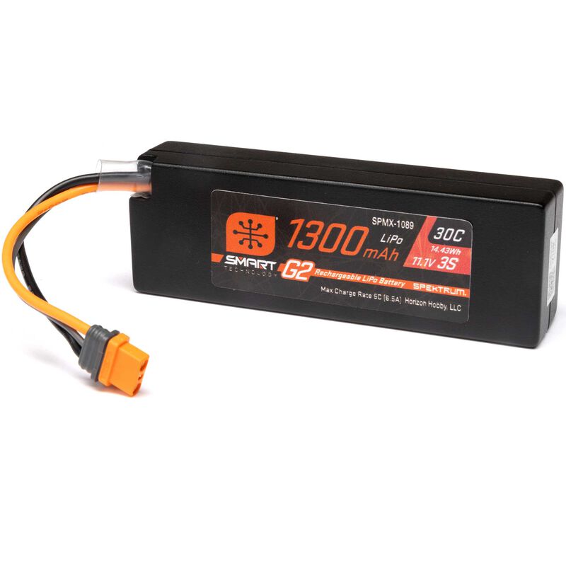 [ SPMX-1089 ] Lipo 1300mAh 3S 11.1V Smart G2 - IC2