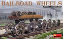 [ MINIART35607 ] Miniart Railroad Wheels 1/35