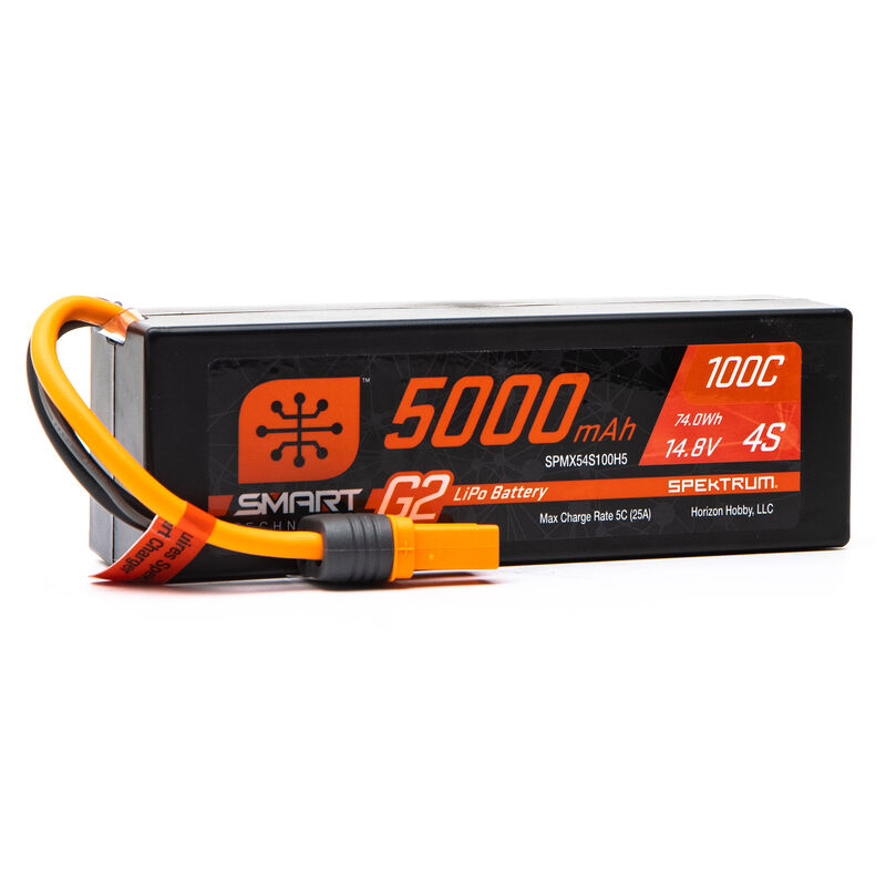 [ SPMX54S100H5 ] LIPO 5000mAh - 4S - 14.8V - G2 - 100C ; IC5