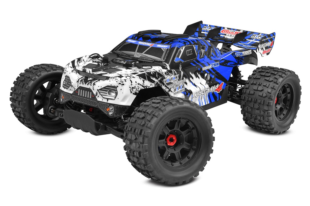 [ PROC-00293-B ] Team Corally - KAGAMA 4 - RTR - Blue - Brushless Power 4S - No Battery - No Charger