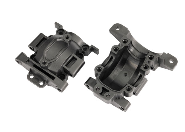 [ TRX-10729 ] Traxxas Bulkhead, rear (upper &amp; lower) - trx10729