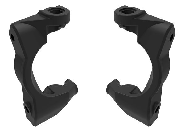 [ TRX-10732-BLK ] Traxxas Caster blocks (c-hubs), left &amp; right (black) trx10732-blk