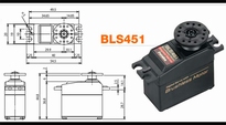 [ F1398 ] Brushless-Servo BLS 451MG