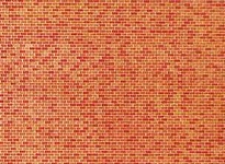 [ FAL222568 ] Faller Mauerplatte, Backstein / Wall card, Red brick 