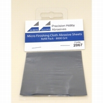 [ FF2067 ] Flex-i-file micro finish cloth abrasive sheet 8000 grit (2pcs)