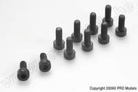 [ GF-0100-047 ] Cilinderkopschroef - Binnenzeskant - M6X25 - Staal - 10 st 