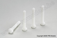 [ GF-0310-005 ] Cilinderkopschroef - M4X10 - Nylon - 5 st 