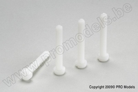 [ GF-0310-003 ] Cilinderkopschroef - M3X16 - Nylon - 5 st 
