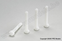 [ GF-0310-014 ] Cilinderkopschroef - M6X30 - Nylon - 5 st 