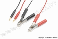 [ GF-1200-135 ] Laadkabel - Loodbatterijen - 18AWG Siliconen-kabel - 1 st 