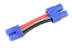 [ GF-1301-096 ] Power adapterkabel - EC-2 connector man. &lt;=&gt; EC-3 connector vrouw. - 14AWG Siliconen-kabel - 1 st 