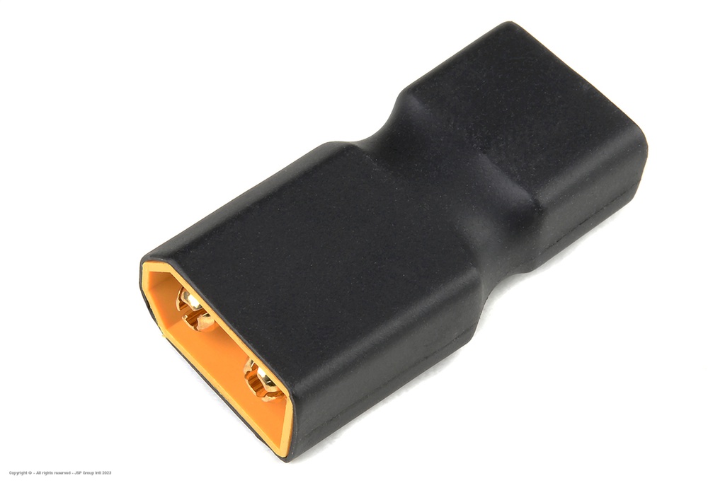 [ GF-1305-015 ] Power adapterconnector - Deans connector man. &lt;=&gt; XT-60 connector man. - 1 st 