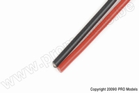 [ GF-1340-003 ] Siliconen-kabel - Superflex - 2,2mm²14AWG - 700/0.08 Strengen - 1mRood + 1m Zwart NML