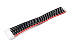 [ GF-1410-005 ] Balanceer-connector - mannelijk - 6S-XH met kabel - 10cm - 22AWG Siliconen-kabel - 1 st 