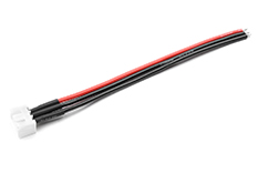 [ GF-1411-001 ] Balanceer-connector - vrouwelijk - 2S-XH met kabel - 10cm - 22AWG Siliconen-kabel - 1 st 