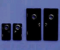 [ AE5768-05 ] aeronaut bruine deur met kijkgat links 19x10mm 10st