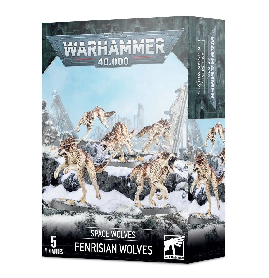 [ GW53-10 ] SPACE WOLVES FERNRISIAN WOLF PACK 