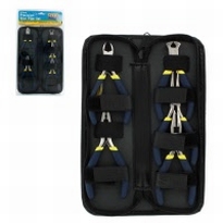 [ JRSH66747 ] Modelcraft 5 pcs mini plier set + zip-up case