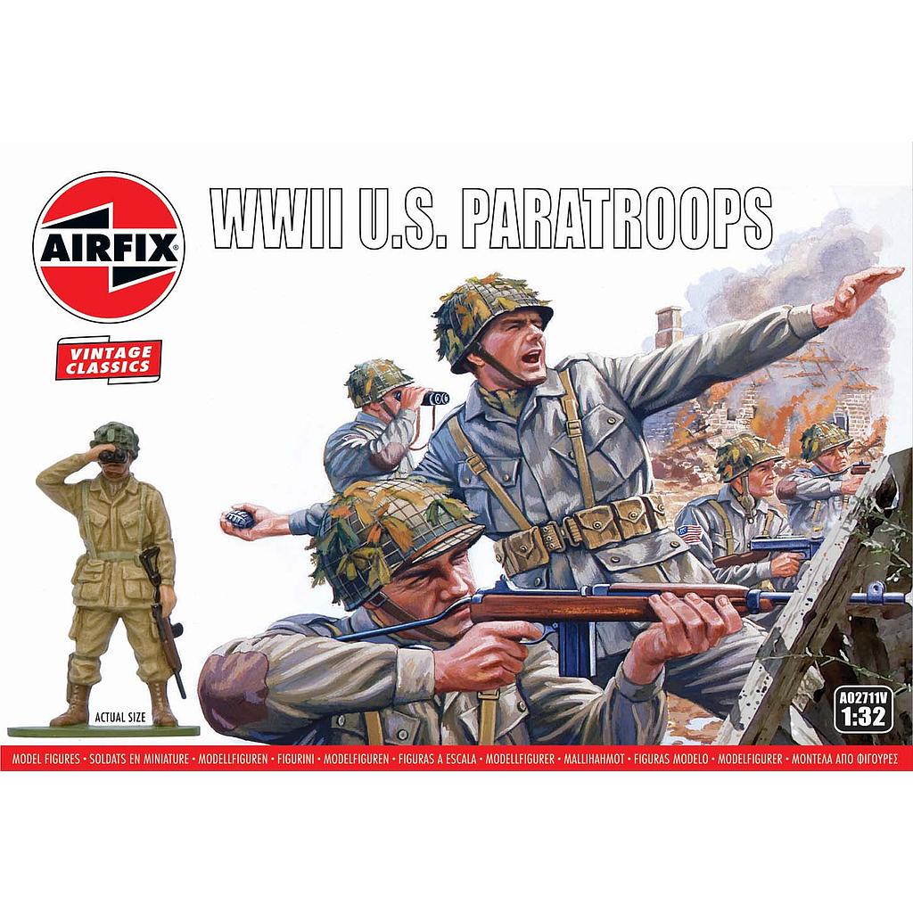 [ AIRA02711V ] WW II US PARATROOPS 1/32