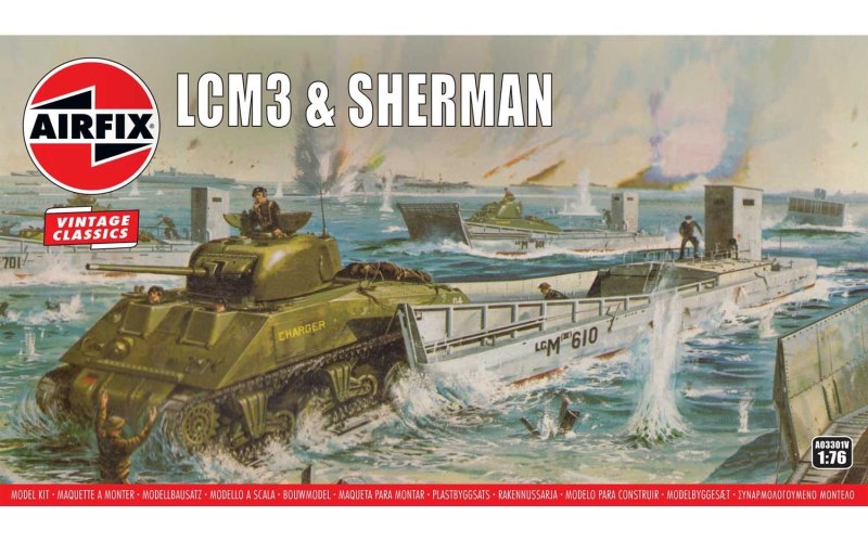 [ AIRA03301 ] LCM MK III &amp; Sherman