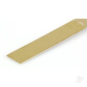 [ KS8242 ] K &amp; S messing strip .032&quot;x1&quot;  (0.81x25.4mm)  30cm 1st