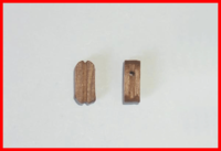 [ M37000 ] Mantua takelblokjes notelaar 1 gaatje 3 mm 10st