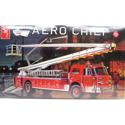 [ AMT0980 ] american lafrance aero chief fire truck  1/25 