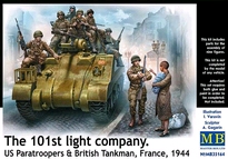 [ MB35164 ] Master Box 101th. Light company 1/35    1/35