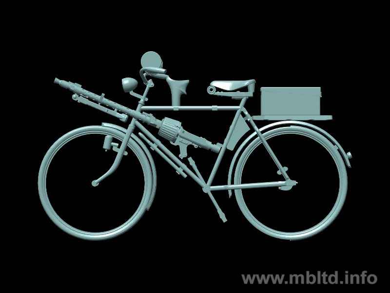 [ MB35165 ] Master box German Military Bicycle WWII   1/35