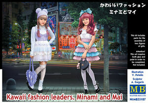 [ MB35187 ] Masterbox Kawaii fashio, lead Minami and Mai 1/35