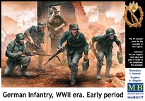 [ MB35177 ] Master box German Infantery WW II era Early period 1/35