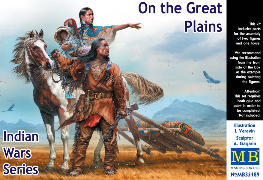 [ MB35189 ] Master box Indian Wars on the great plains 1/35