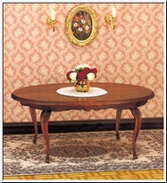 [ MM40076 ] Queen Anne dining table