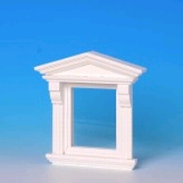 [ MM50391 ] Small Victorian window,white