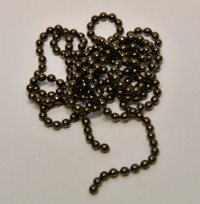 [ M32311 ] Mantua Ketting parels 3,2x1000mm zwart