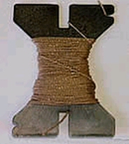 [ M34370 ] Mantua  rigging rope grey/beige/sand mm 0,75 - m 10
