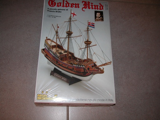 [ MAM71 ] Mamoli mini Golden Hind  1/110