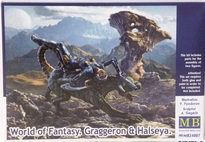 [ MB24007 ] Master Box World of Fantasy Graggeron &amp; Halseya        1/24