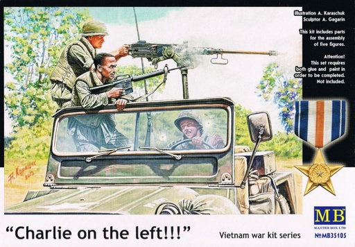 [ MB35105 ] MB Charlie on the left Vietnam 1/35