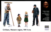 [ MB3567 ] MB 'Civilians Western regi.WWII1/35