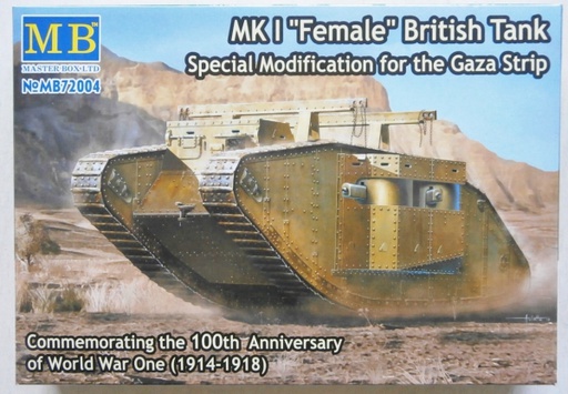[ MB72004 ] Mk1 Female British Gaza Strip  1/72