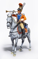 [ MINIART16035 ] Trumpeter 2nd Westphalian Cuirassiers 1809  1/16