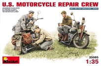 [ MINIART35101 ] MINIART US Motorcycle Rep Crew 1/35 