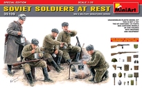 [ MINIART35109 ] Soviet Soldiers at Rest        1/35