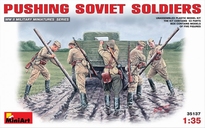 [ MINIART35137 ] Pushing Soviet Soldiers        1/35