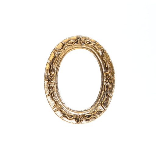[ MM19455 ] Oval baroque frames (2 pcs)
