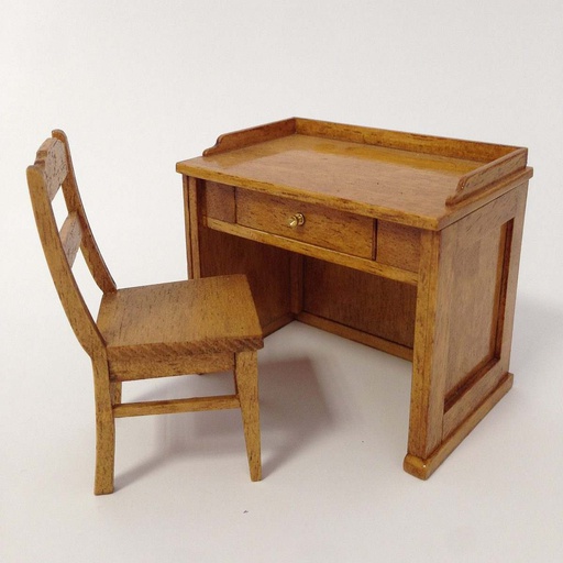 [ MM40114 ] Teacher's desk with chair